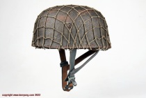 1933-1945 German paratrooper M38 steel armor (ET71 sequence number 150)