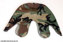 Vietnam War US military M1 helmets camouflaged cloth (consignment)