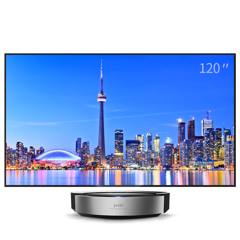 坚果sc投影仪120英寸抗光幕布小米家激光电视