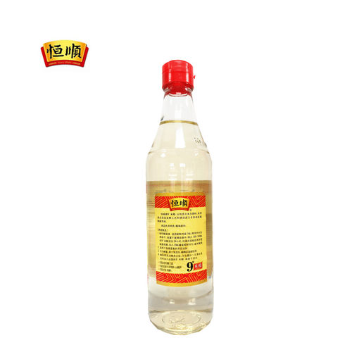 镇江特产恒顺 9度米醋 500ml×2瓶 纯粮酿造 泡醋蛋 黄豆黑豆花生 - 图1