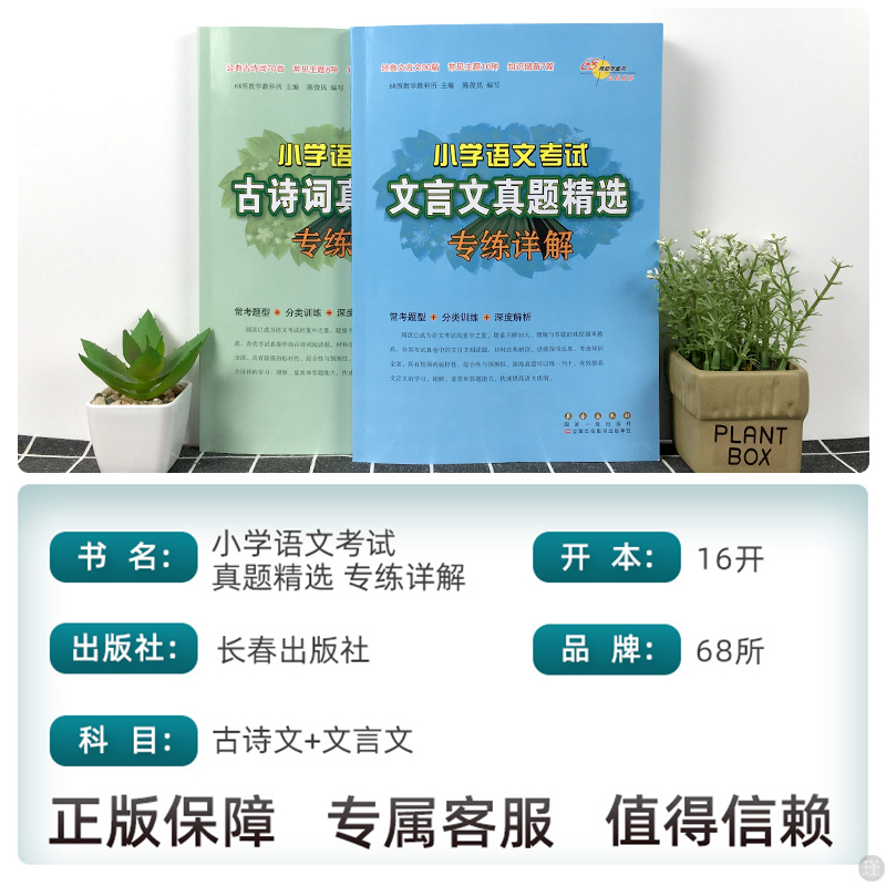 小学语文考试文言文古诗词真题精选专练详解三四五六年级阅读专项训练讲解古诗文自主阅读诵读与鉴赏国学经典启蒙读本辅导资料书 - 图0