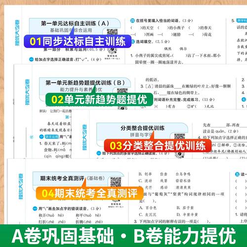 2026春实验班提优大考卷一二三四五六年级上下册语文数学英语科学人教北师苏教版小学教材同步训练学霸单元期末培优试卷测试卷全套 - 图2