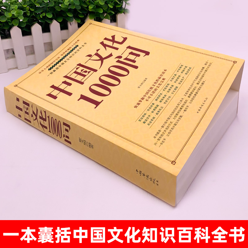 正版中国文化1000问大字版中国文化一千问年轻人要熟知历史常识读本传统文化概况要略中华精华知识百科古典文学青少年课外国学大全 - 图0