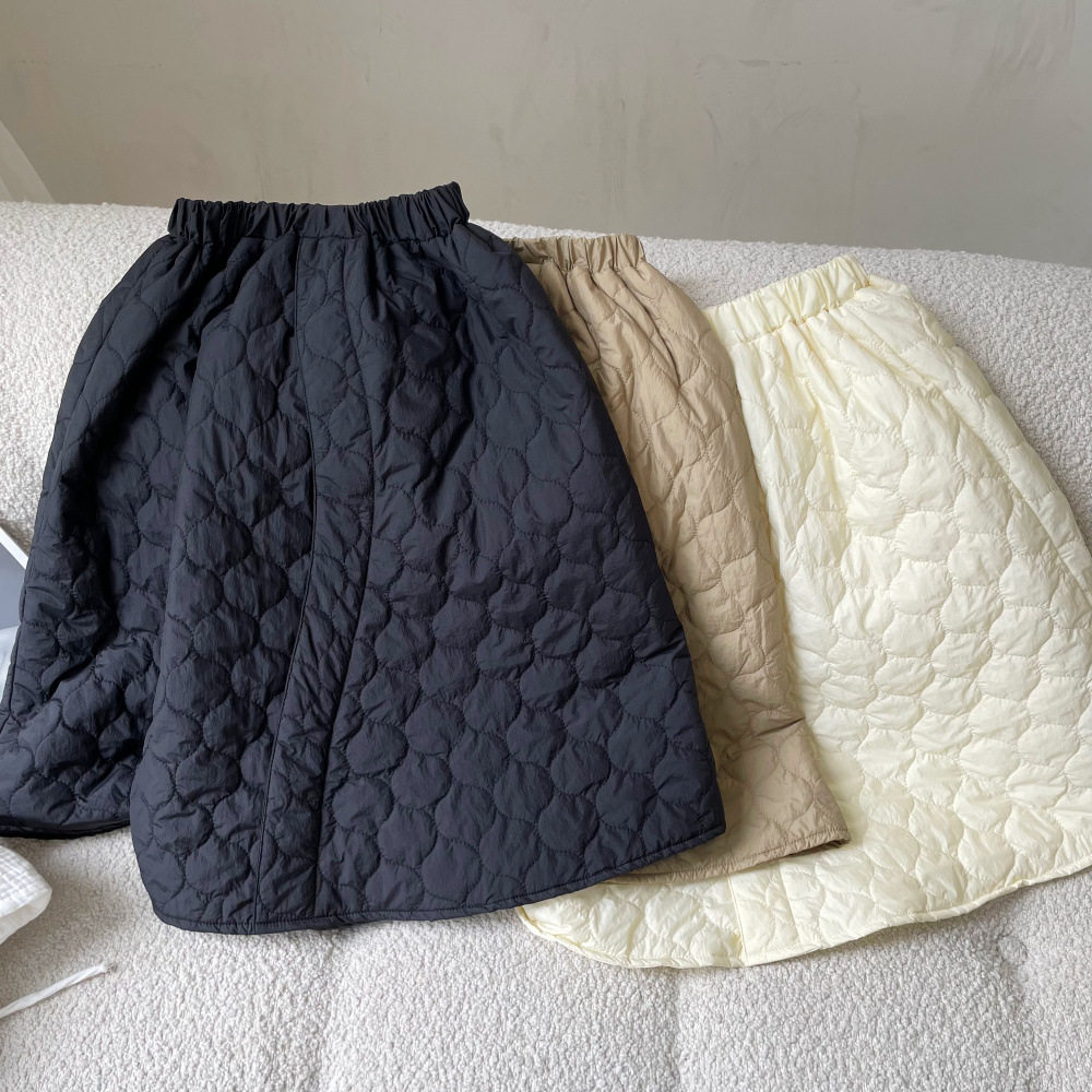 半身裙女童裙子2023新款秋冬童装夹棉小女孩长裙加棉百搭洋气宝宝,淘宝优惠券,粉丝福利购,淘宝优惠卷