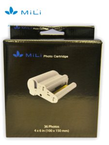 MiLi Photo Printer iPhone米力打印机相纸 配色带墨盒照片打印纸