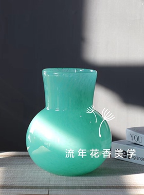 莫迪兰糖果色系多头玫瑰亮瓷花器