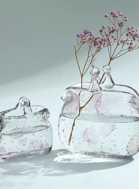 纯手工水晶迷你小型花瓶