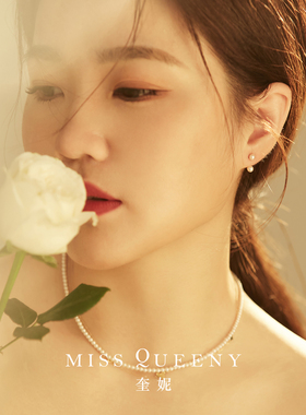 MissQueeny淡水小珍珠两戴耳钉