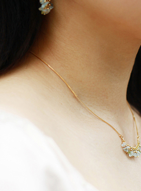 missqueeny|春意新芽简约海蓝宝