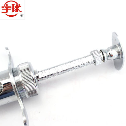 宇球精品兽用不锈钢金属注射器 兽医注射针筒5 10 20 30 50 100ML - 图3