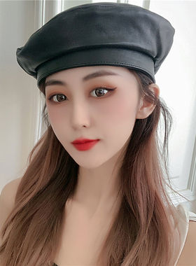 秋冬画家帽英伦蓓蕾帽复古贝雷帽