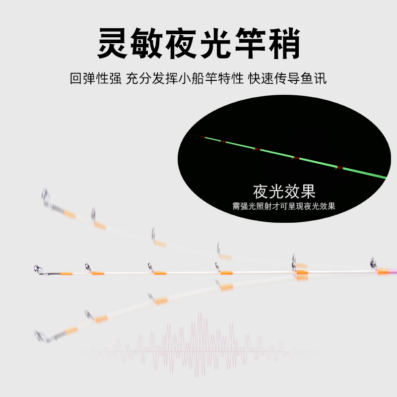 奥林帕斯OICBL龙骑士近海船竿八爪船钓竿实心竿稍章鱼八带白姑鱼 - 图1