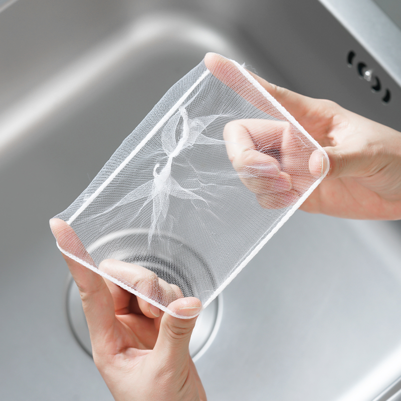 日本水槽过滤网一次性厨房排水口防堵剩菜垃圾袋洗碗池通用沥水袋-图2
