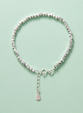 S925银精致高档女士手链手串礼物