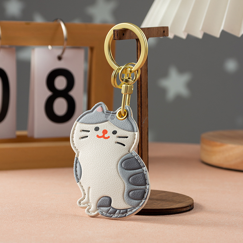 卡通动物门禁卡套钥匙扣挂件小区电梯门禁ICID可感应公交卡保护套 - 图1