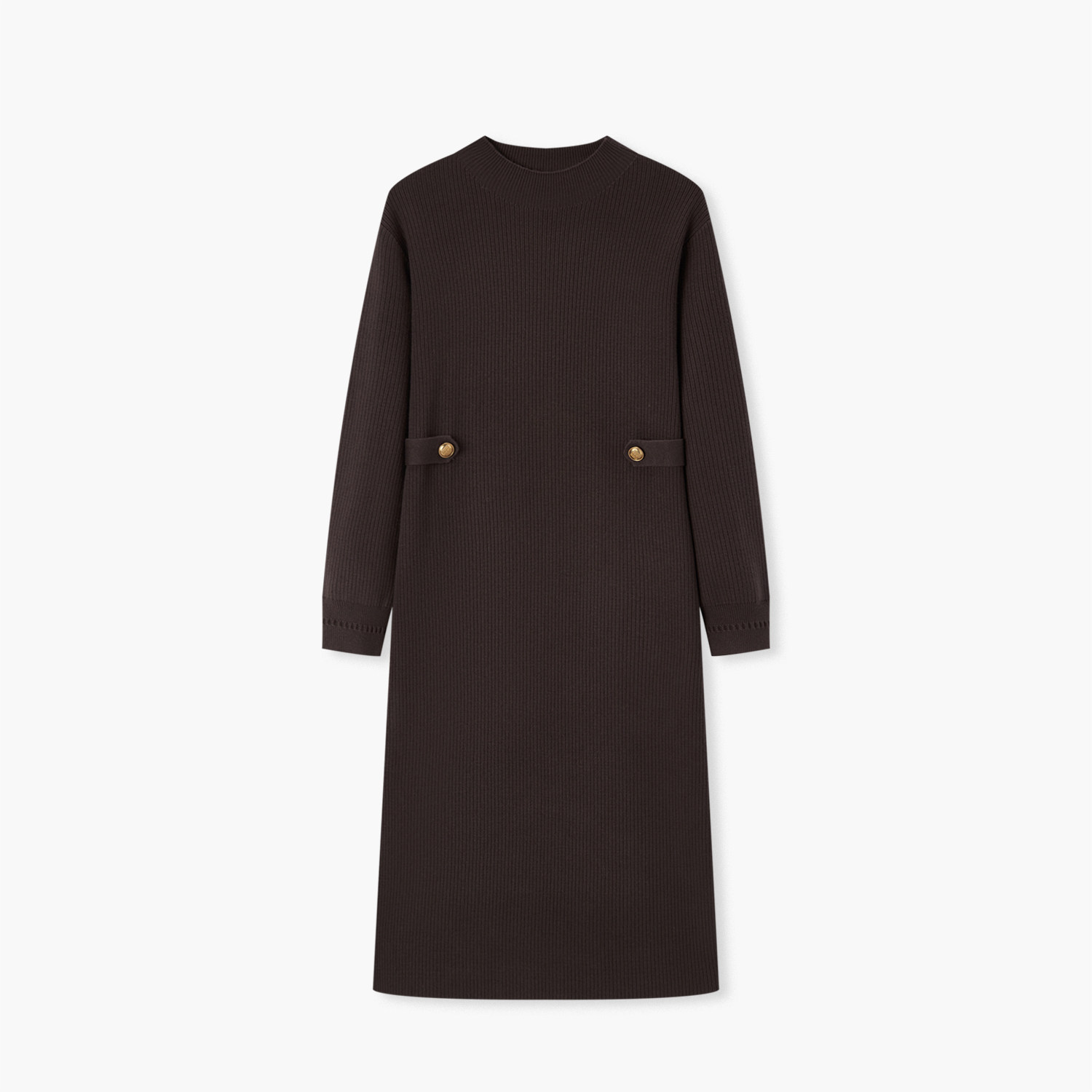 爱居兔针织衫连衣裙女冬季新款时尚高级感显瘦长裙子,淘宝优惠券,粉丝福利购,淘宝优惠卷