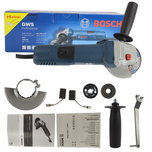 正品博世BOSCH工业级细手柄金属抛光切割打磨光机角磨机GWS7-100 - 图2
