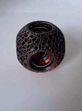 3D打印一体成型镂空网纹5层可转玲珑球指尖把玩缓解焦虑艺术摆件