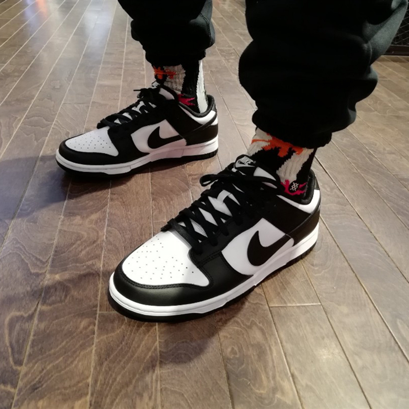 Nike Dunk Low Retro耐克灰红黑白熊猫休闲板鞋 DD1391-002-100-图1