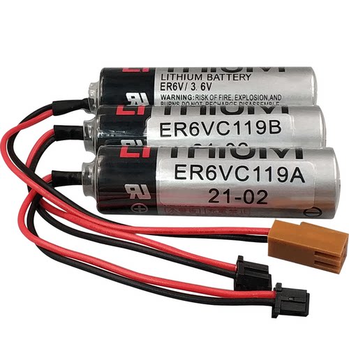 三菱M70系统电池ER6V/3.6V ER6VC119AB加工中心CNC机床伺服驱动器 - 图3