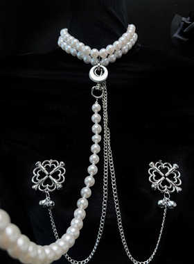 原创设计连体乳夹CAROLLL珍珠