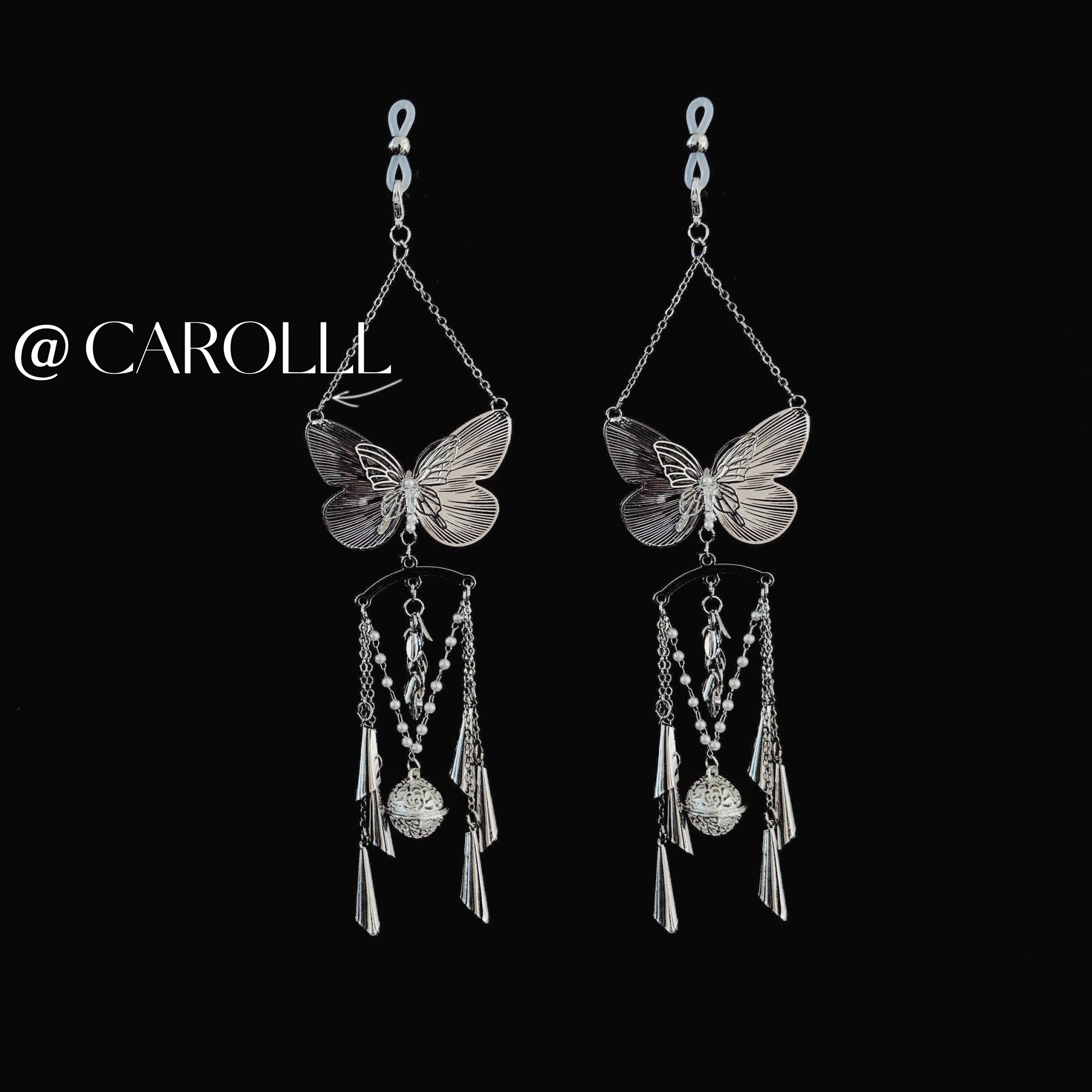 CAROLLL银色山泉|蝴蝶全身链性感身体链条可拆卸,淘宝优惠券,粉丝福利购,淘宝优惠卷