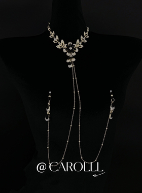 CAROLLL自然浪漫项圈可外出胸夹性感原创设计