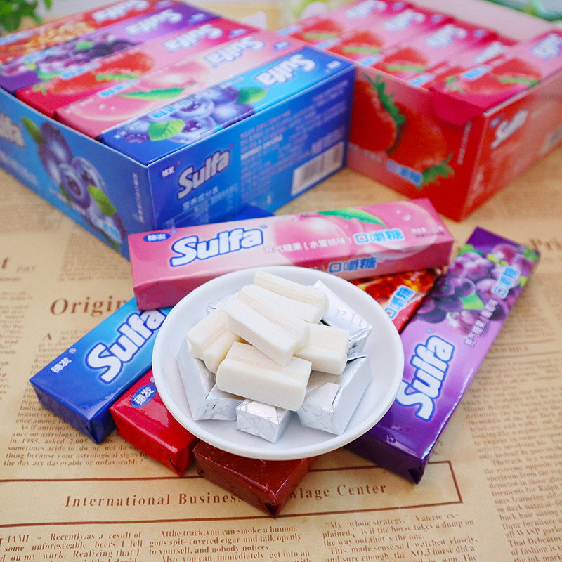 穗发充气糖果口嚼糖条装果味软糖经典校园可乐味可吞咽怀旧零食,淘宝优惠券,粉丝福利购,淘宝优惠卷