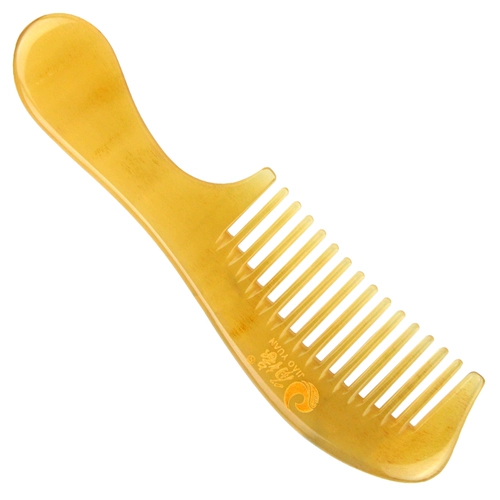 角缘 Большой натуральный лечебный массажер, кудрявая расческа