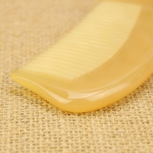 角缘 Подлинный натуральный чистый овец расчесал длинные волосы личные антизреливые статические выпадения волос Домашняя актриса крупный рогатый массаж расчет