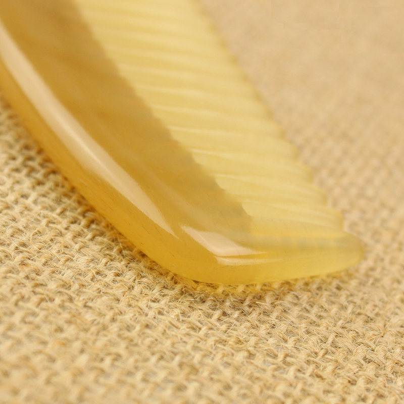 角缘牛角梳粗齿宽齿卷发打结个人护理头皮按摩梳天然绵羊角梳子,淘宝优惠券,粉丝福利购,淘宝优惠卷