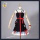 Guilty Crown Qi Qi cosplay little black dress COS costume