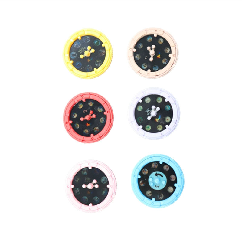 六个幻灯片投影仪卡片儿童发光手电筒投影灯宝宝益智动画片场景 - 图2