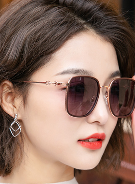 欣蕾遮阳大框时尚女可配近视墨镜