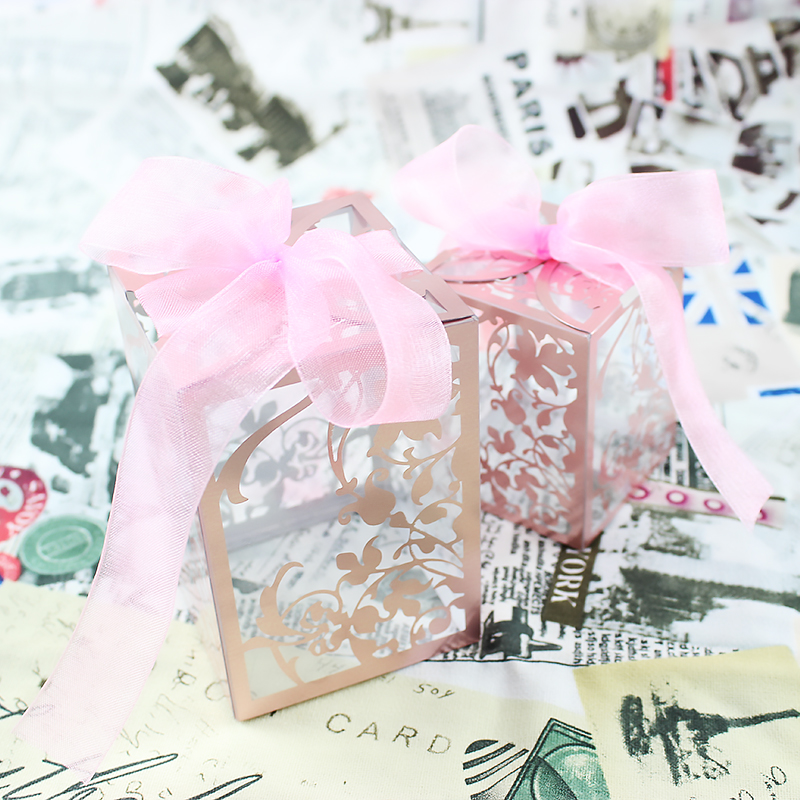 婚礼糖盒 结婚喜糖盒 创意欧式结婚用品礼糖盒 婚庆塑料糖果盒