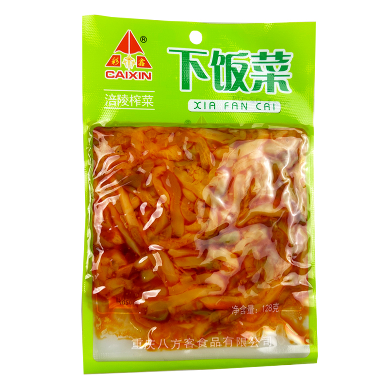 涪陵榨菜下饭菜128g*5袋彩鑫榨菜丝萝卜丝脆嫩爽口菜稀饭配菜咸菜 - 图3