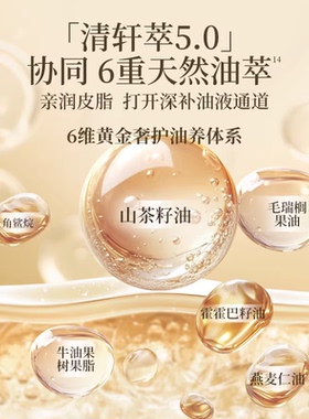 【天猫U先】林清轩山茶花双仓精华油液面膜 多肽油敷膜抗皱 派样
