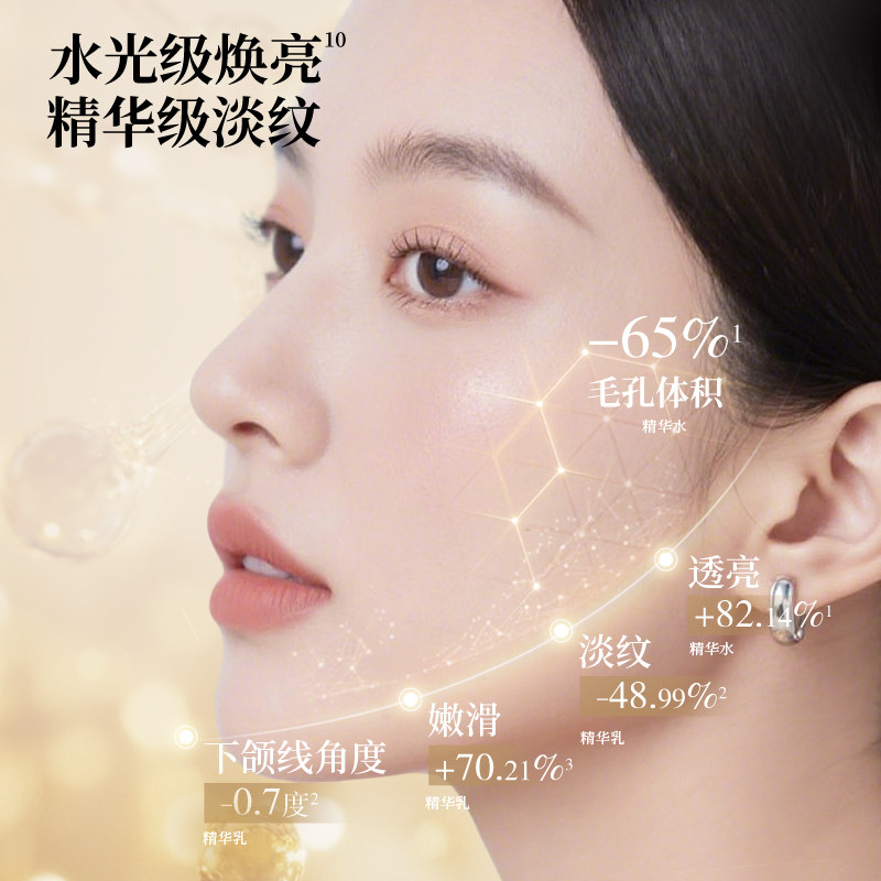 【林清轩】抗皱肽微珠精华水60ml+面膜2片