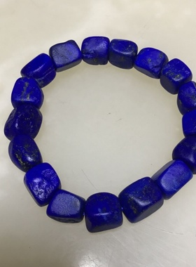 大青坊男女天然青金石原矿风手环