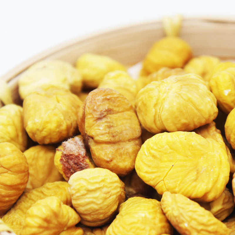 干栗子风干迁西板栗仁干货500g迁西栗子仁包粽子板粟特硬新鲜干栗_虎窝淘