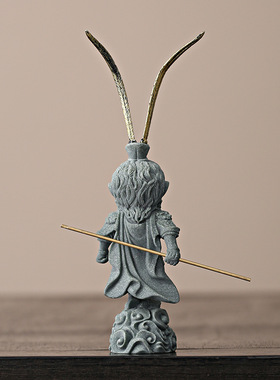 青砂石悟空摆件齐天大圣家居