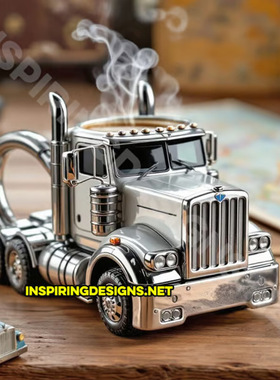 手工家居半挂卡车咖啡杯