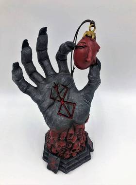 跨境新款狂暴神之手树脂工艺品