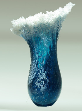 海浪花瓶树脂工艺品海浪花瓶