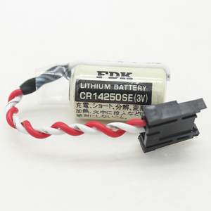 全新原装FDK/三洋 CR14250SE-R 3V锂电池1747-BA PLC电池带3P插头