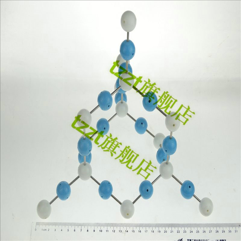 二氧化硅晶体结构模型 J32016 化学实验器材 中学 教学仪器 - 图1
