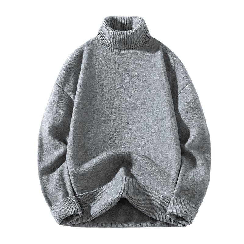 HiPanda你好熊猫秋季美式高领毛衣男士新款宽松针织衫外套男款GH,淘宝优惠券,粉丝福利购,淘宝优惠卷