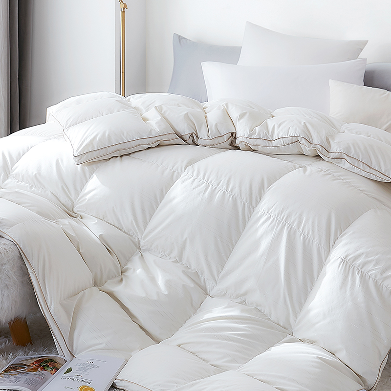 南方寝饰波兰进口95%白鹅绒抗菌冬被羽绒被芯冬季高档被子