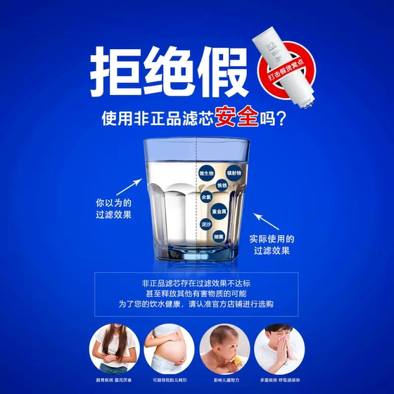 Peanut water purifier PCB-RO filter element