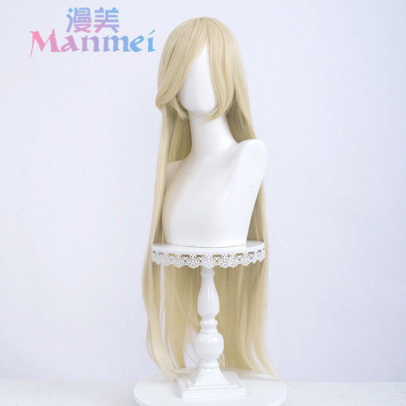 漫美长刘海1米长直100cm多色毛娘造型万用cos假发 cosplay假毛_虎窝淘